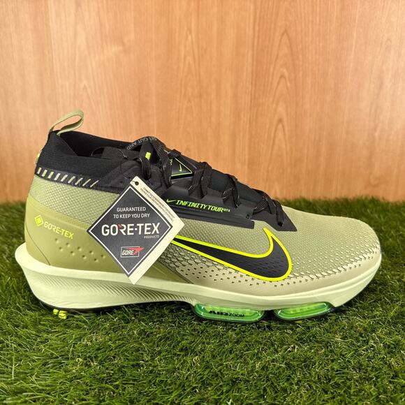 Nike Infinity Tour 2 GORE-TEX Dusty Olive Volt Golf Shoes FV4897-300 Men\'s Sz 13 main image 5